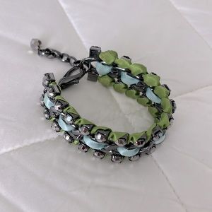 Express Ribbon & Bead Bracelet